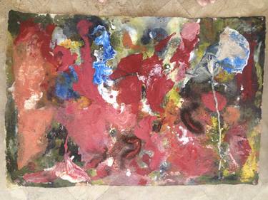 Original Abstract Expressionism Abstract Paintings by Christina L Saarinen