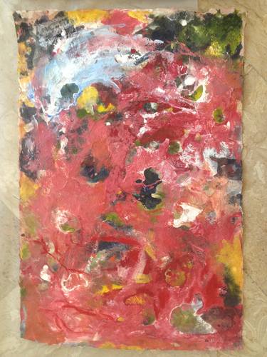 Original Abstract Expressionism Abstract Paintings by Christina L Saarinen