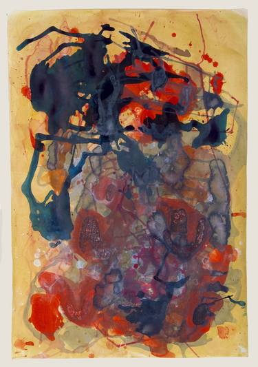 Original Abstract Love Paintings by Christina L Saarinen