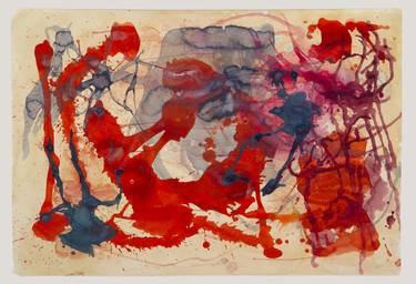 Original Abstract Expressionism Love Paintings by Christina L Saarinen