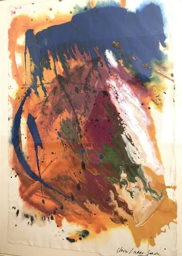 Original Abstract Painting by Christina Saarinen