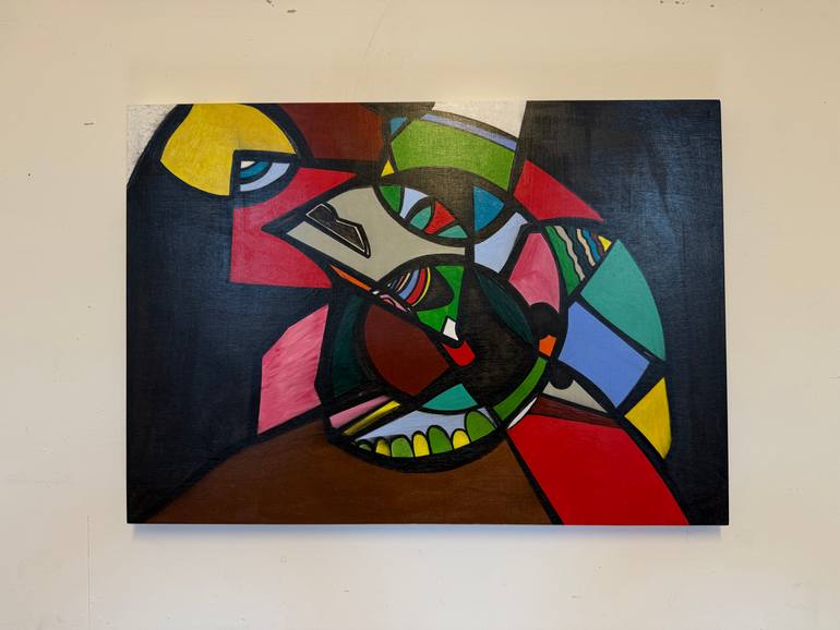 Original Abstract Expressionism Abstract Mixed Media by Brebmass Arts