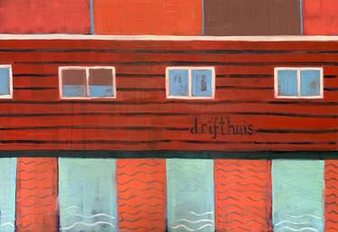 Original Minimalism Boat Paintings by David Hubbard