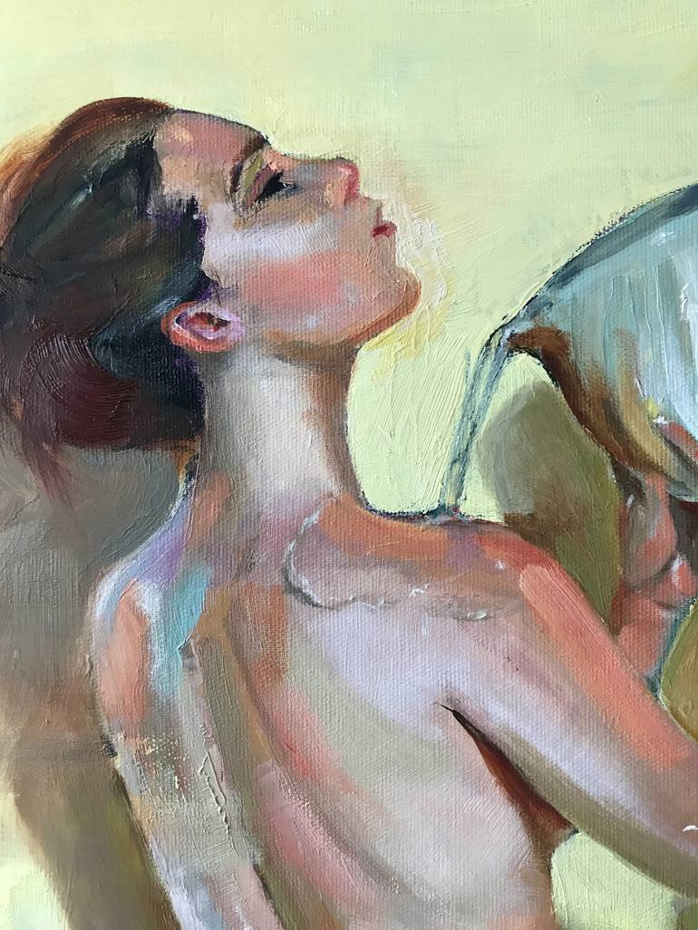 Original Realism Nude Painting by Arne Groh