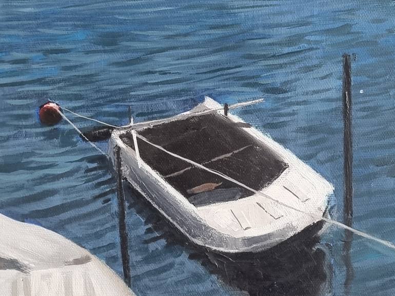 Original Realism Boat Painting by Arne Groh