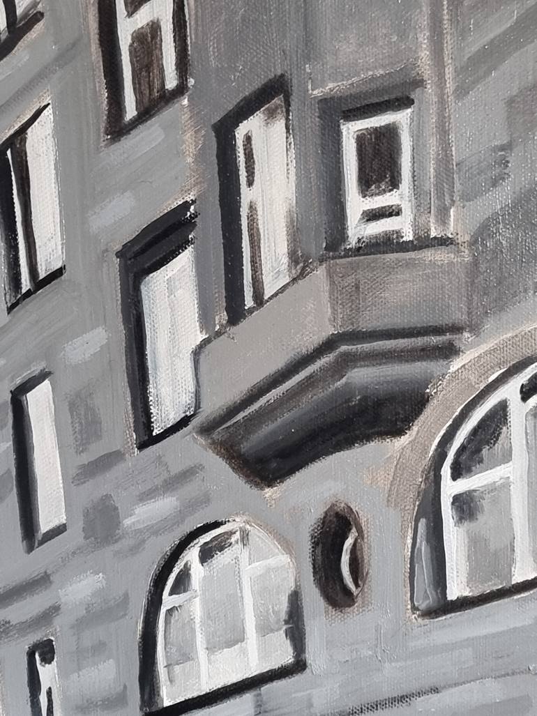 Original Realism Architecture Painting by Arne Groh