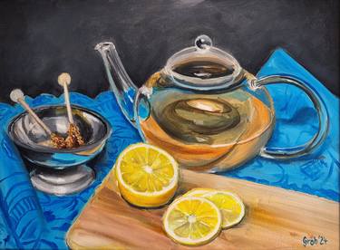 Original Realism Still Life Painting by Arne Groh