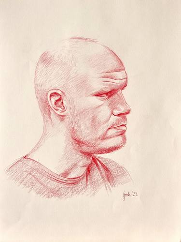 Original Portrait Drawings by Arne Groh