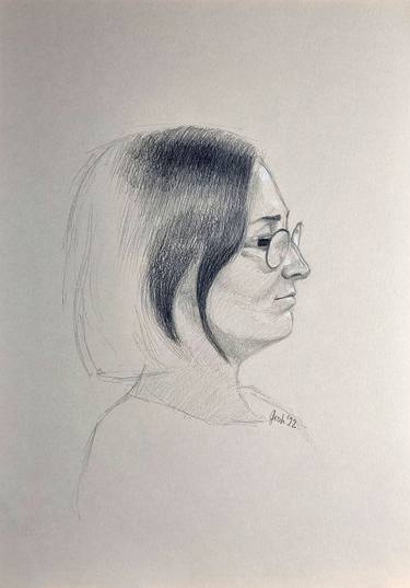 Woman with glasses thumb