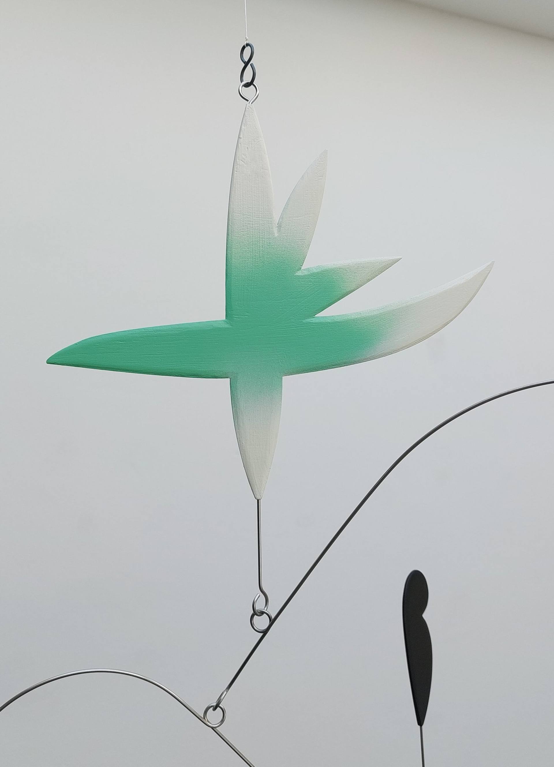 California Punk No.Rg01- Kinetic Hanging Mobile Art