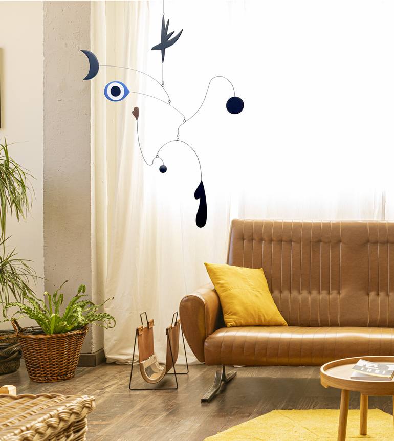 Original Kinetic Abstract Sculpture by Jeroen De Nijs