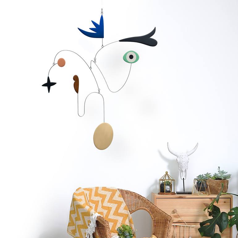 Original Kinetic Abstract Sculpture by Jeroen De Nijs