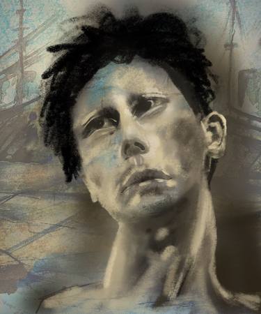 Original Contemporary People Digital by Michael Martensen