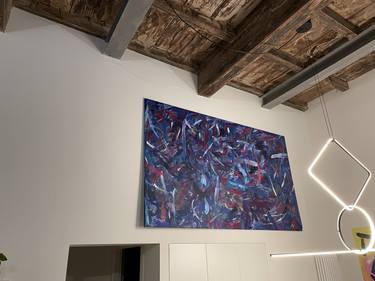 Original Fine Art Abstract Paintings by Matteo Augusto Amantea