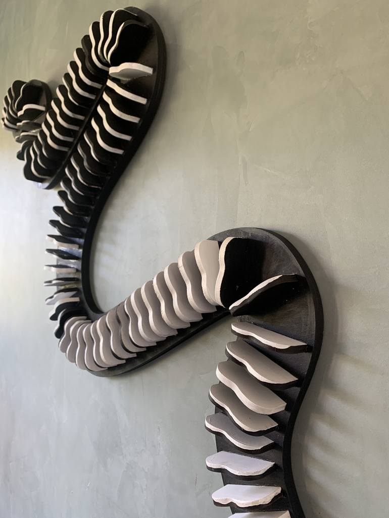 Original Abstract Sculpture by Nina Leth