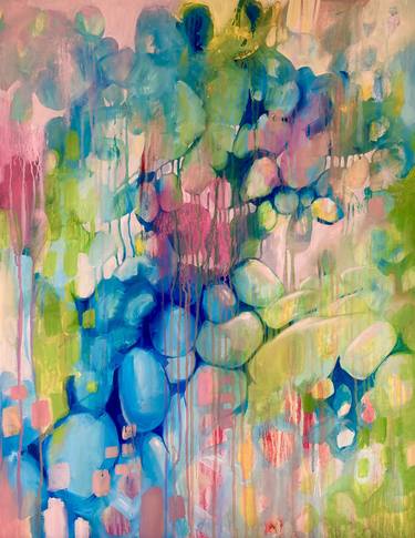 Original Abstract Paintings by Love Vassi