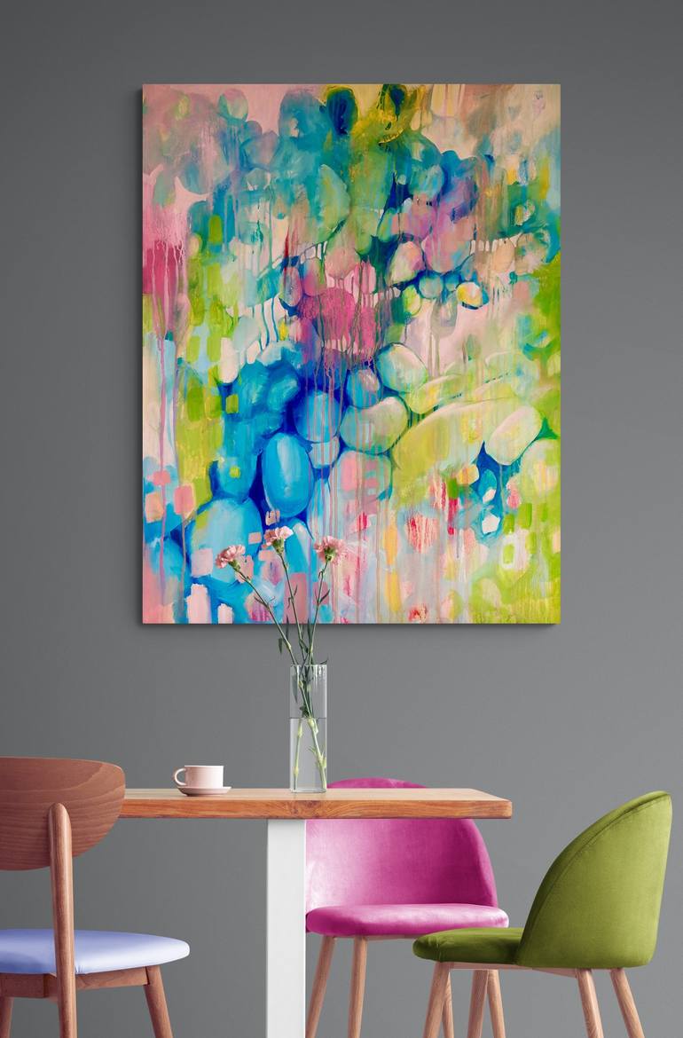 Original Abstract Painting by Love Vassi