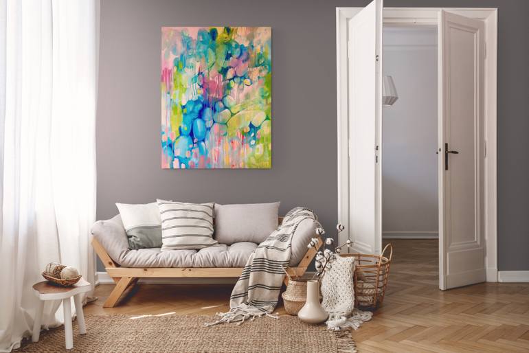 Original Contemporary Abstract Painting by Love Vassi