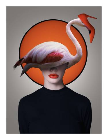 Original Abstract Women Collage by Leonardo Lima