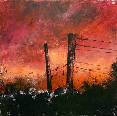 Print of Abstract Expressionism Landscape Paintings by Pamuditha Munasinghe