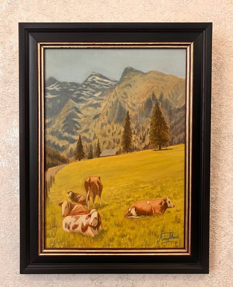Original Realism Animal Painting by Aimen Khan