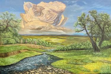 Original Contemporary Landscape Painting by Aimen Arham