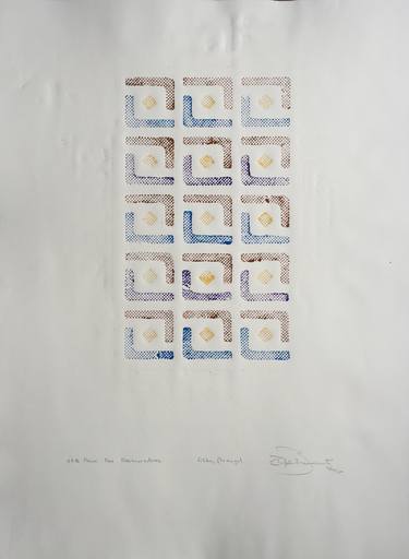 Original Geometric Printmaking by Ralph G Brancaccio