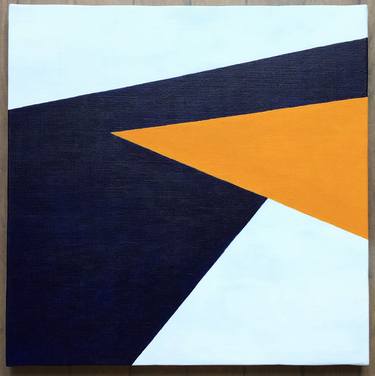 Original Abstract Geometric Paintings by Ralph G Brancaccio