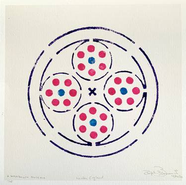 Original Conceptual Geometric Printmaking by Ralph G Brancaccio