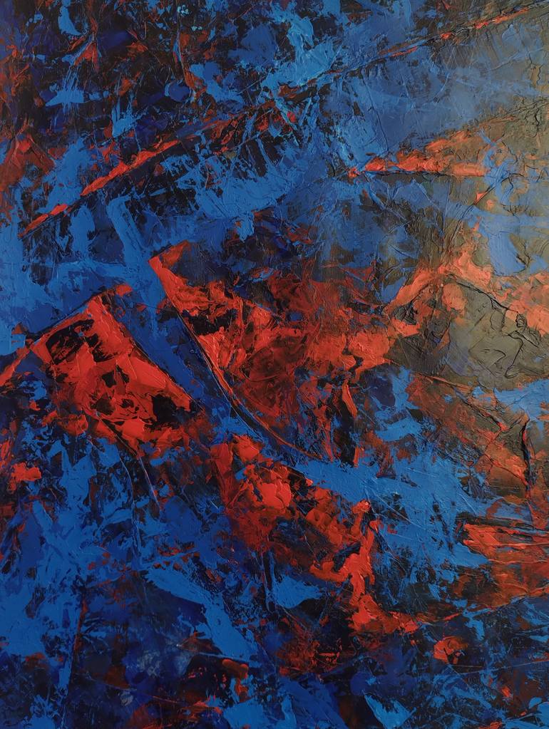 Original Abstract Expressionism Performing Arts Painting by Ivan Petlokha