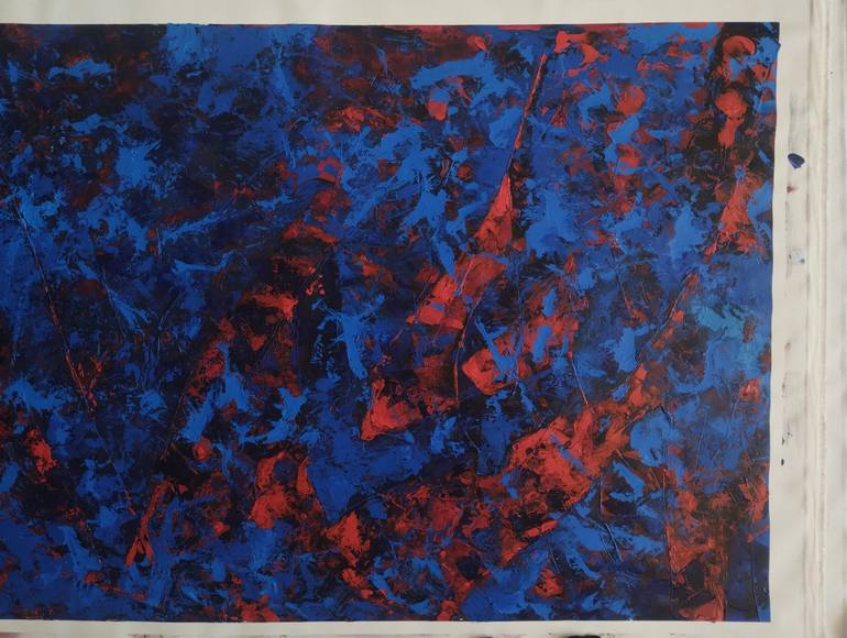 Original Abstract Expressionism Performing Arts Painting by Ivan Petlokha