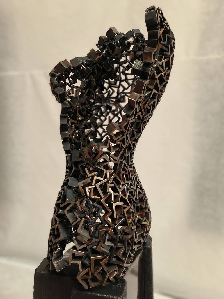 Original 3d Sculpture Body Sculpture by marcello steri