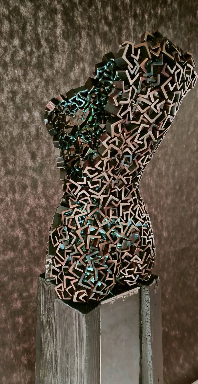 Original 3d Sculpture Body Sculpture by marcello steri