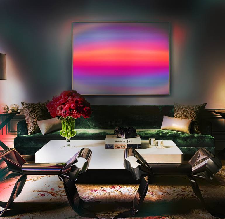 Original Abstract Expressionism Abstract Painting by Jonas Peres