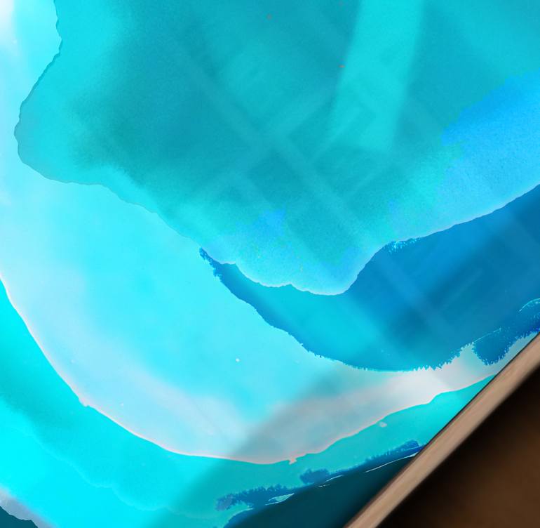 Original Abstract Expressionism Abstract Painting by Jonas Peres