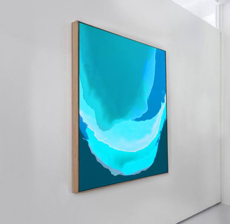 Original Abstract Expressionism Abstract Painting by Jonas Peres