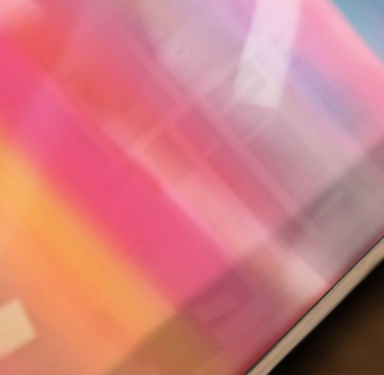 Original Abstract Beach Painting by Jonas Peres