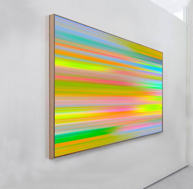 Original Abstract Seascape Painting by Jonas Peres