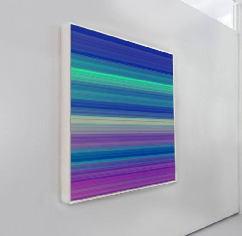 Original Abstract Beach Painting by Jonas Peres