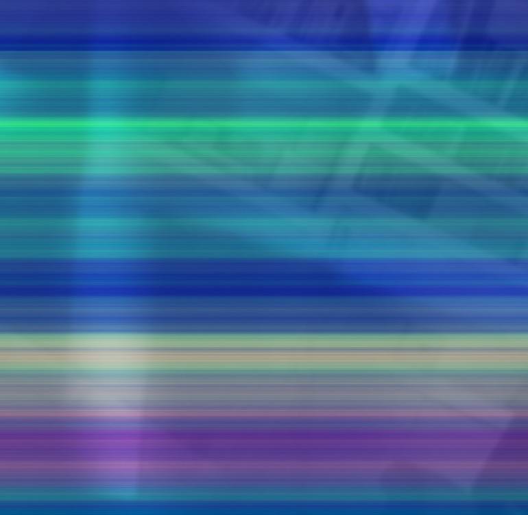 Original Abstract Beach Painting by Jonas Peres