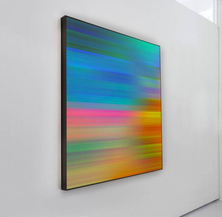 Original Abstract Beach Painting by Jonas Peres