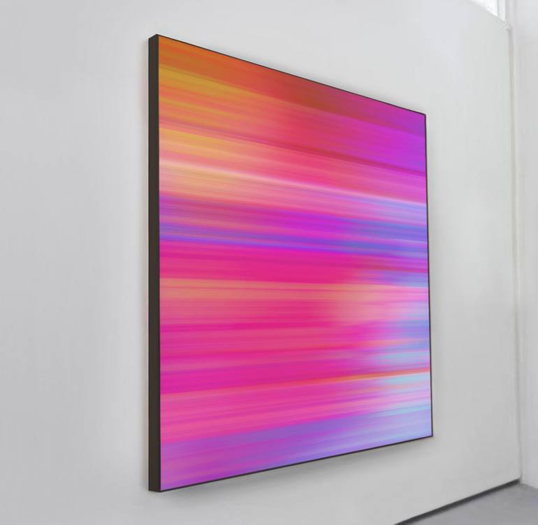 Original Abstract Beach Painting by Jonas Peres