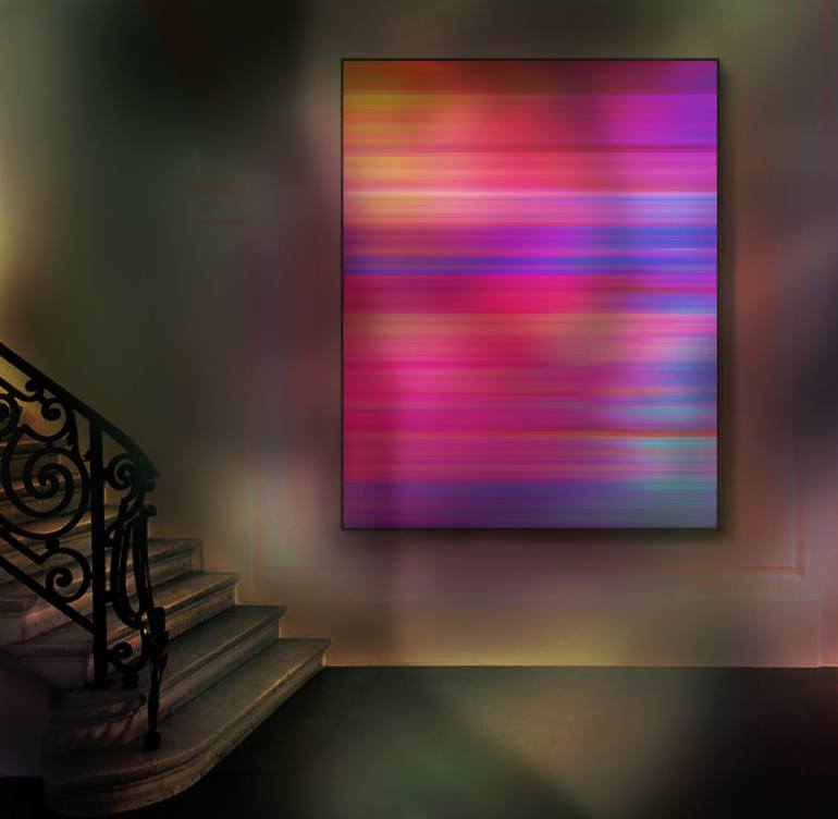 Original Abstract Beach Painting by Jonas Peres