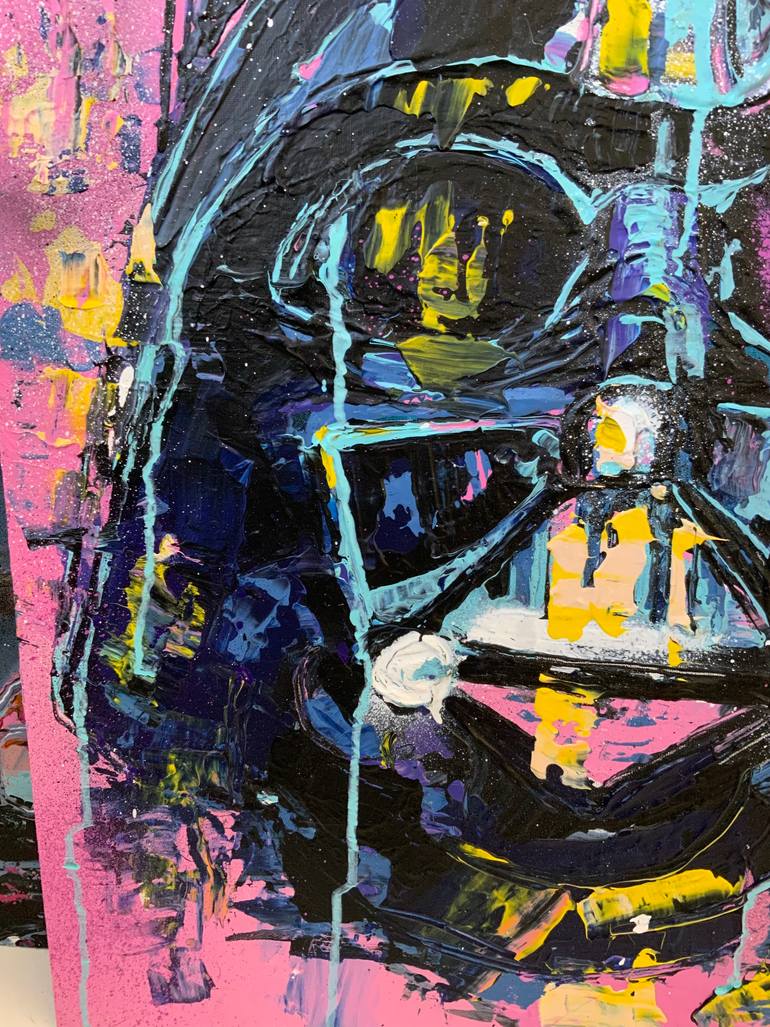 Darth Vader Painting by Andreea Paduraru Saatchi Art Kuwait