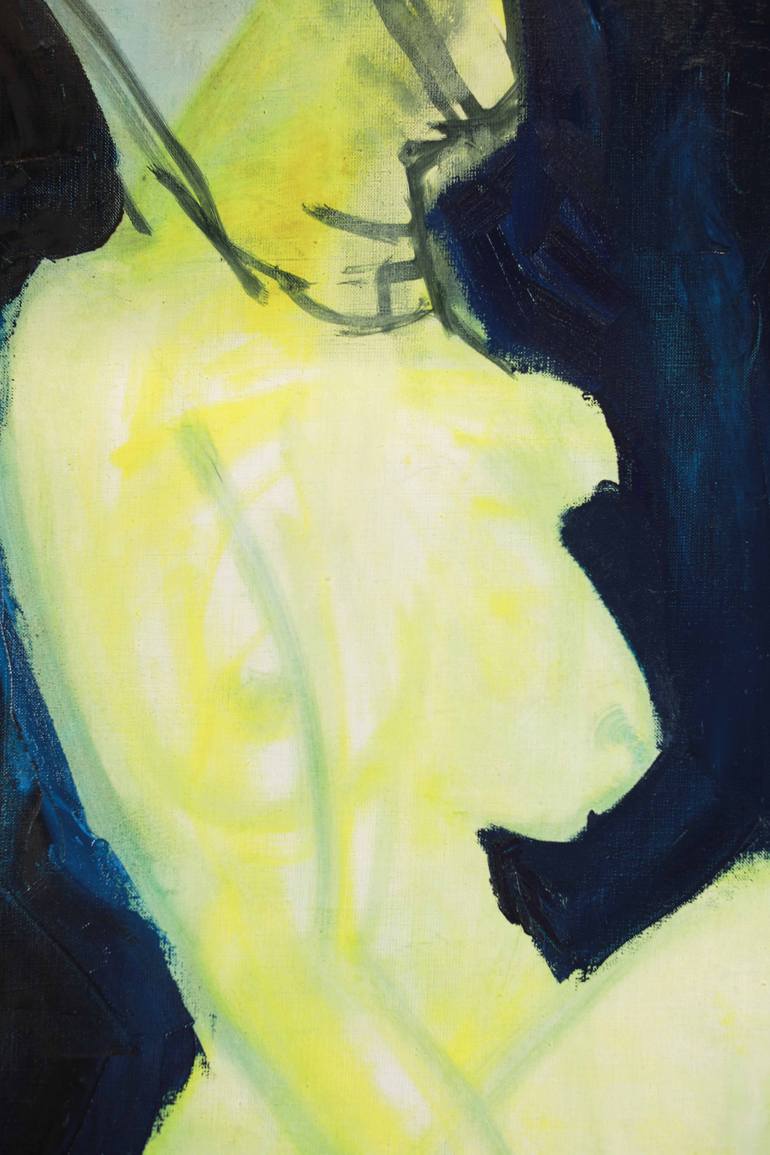 Original Contemporary Nude Painting by Alexandr Chalovsky
