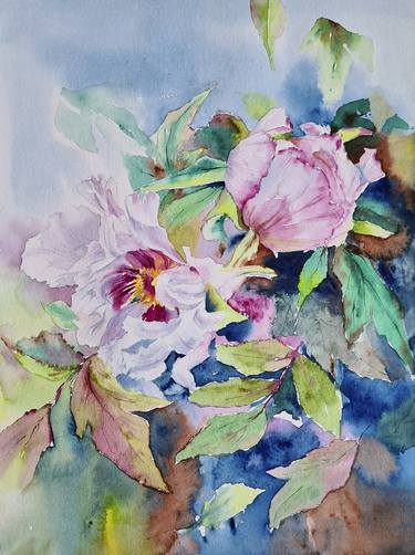 Print of Floral Drawings by Maryna Slizinova