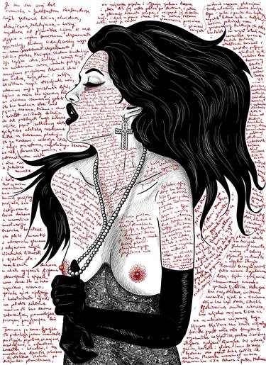 Original Conceptual Erotic Digital by Petra Brnardic