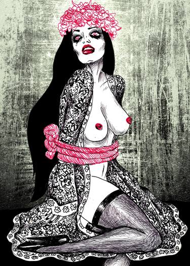 Print of Figurative Erotic Digital by Petra Brnardic