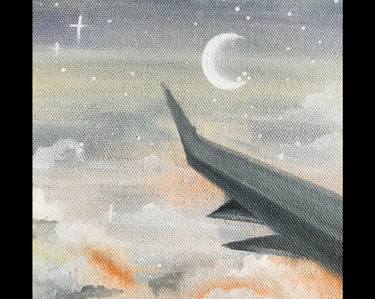 Original Art Deco Aeroplane Paintings by Mrunal Desai