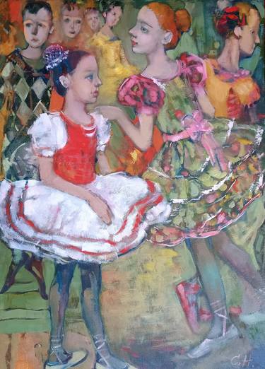 Print of Children Paintings by Nina Stasiukova